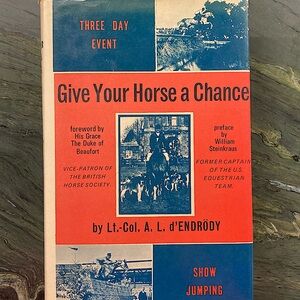 Give Your Horse a Chance Book Vintage